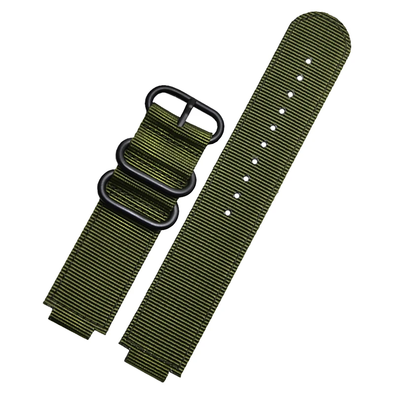 Woven Nylon Watch Strap For Casio G-shock Series Cat Man GW-9400 Watch Band Waterproof Bracelet 16mm Convex Interface for Men