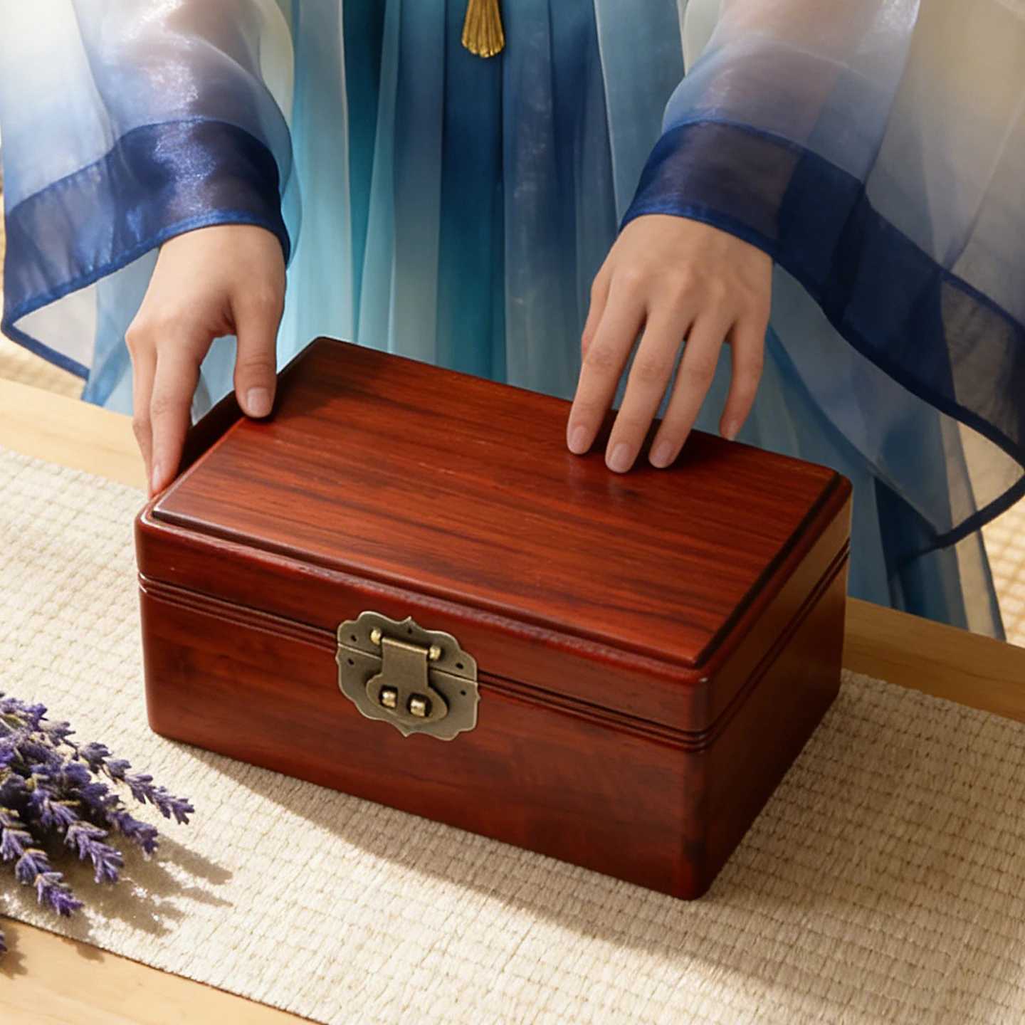 caixa-de-joias-de-estilo-chines-tradicional-em-madeira-redwood-organizador-simples-e-elegante-para-objetos-de-valor-artesanato-feito-a-mao