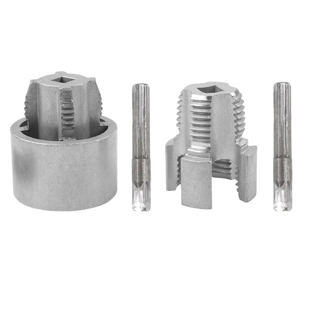 

2pcs 20mm 25mm PPR Water Pipe Internal Thread Opener Tapping Tool For 4-point 6-point PVC Plastic Pipes Internal Thread Opener