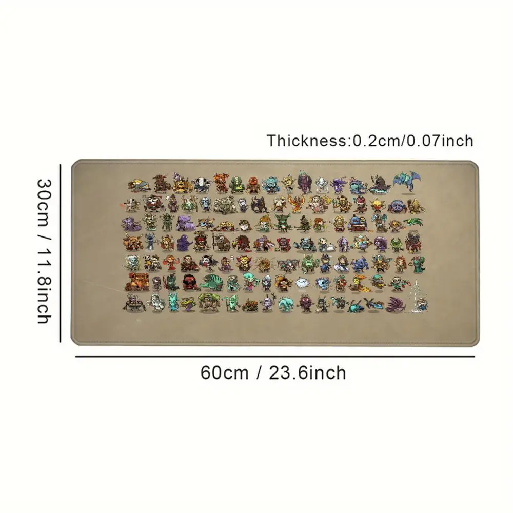 لوحة ماوس كبيرة Dota 2 لوحة ماوس أنينية سرعة ألعاب الكمبيوتر كاملة Xxl ماوس الألعاب حصيرة لوحات المفاتيح اكسسوارات الجدول الحصير XL #2