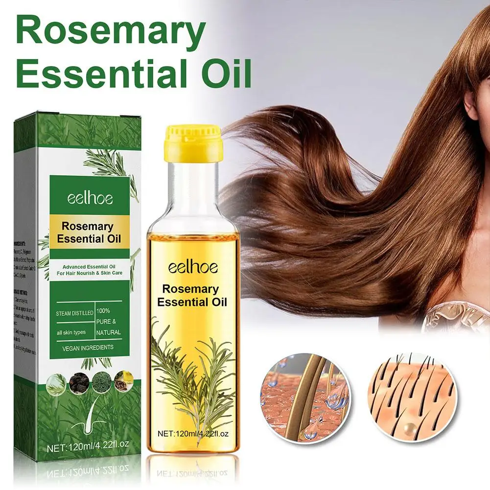 Rosemary Essential Oil for Hair Growth and Skin Care 100% Pure Natural Premium Grade for Enhancing Nourishing Hair Quality