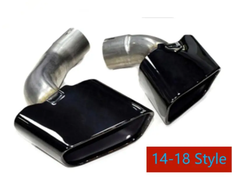 Best Selling Exquisite Workmanship Black Exhaust Tip Dual For BMW X5M X6M 28i 35i F15 2014-2018