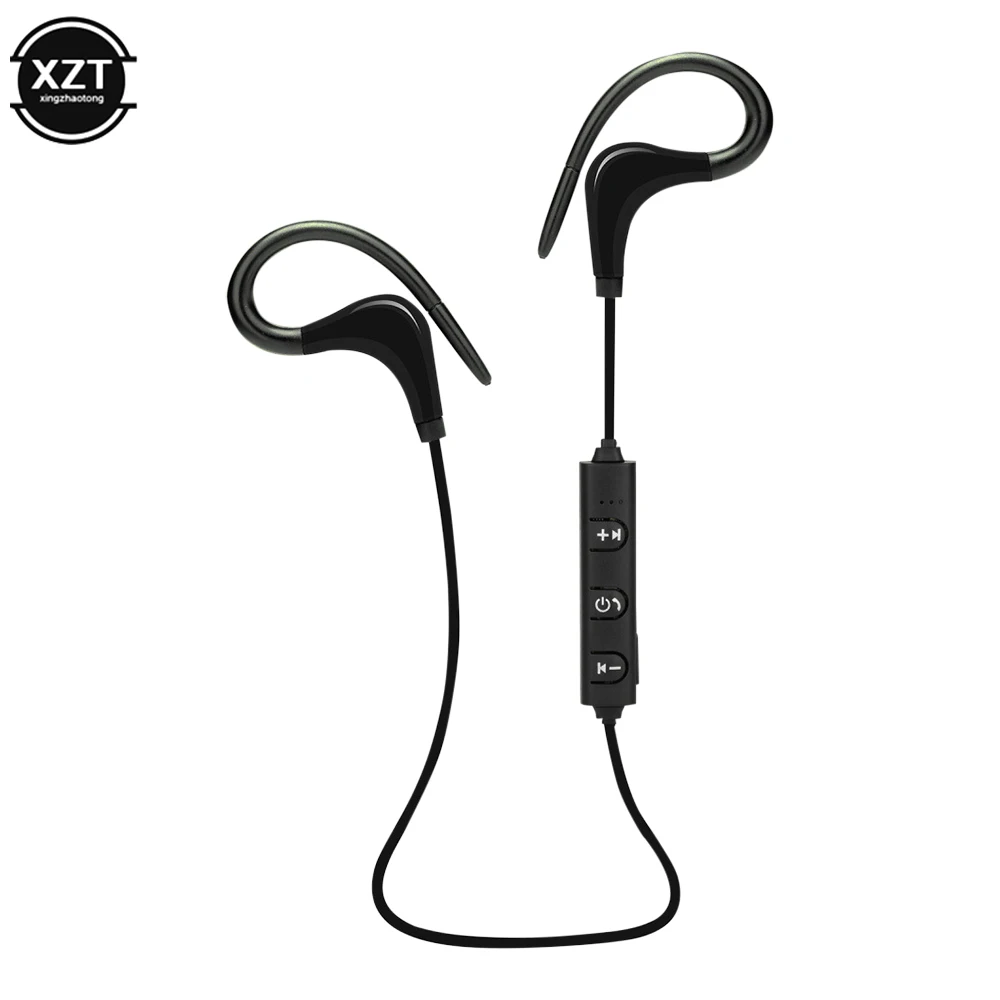 Bluetooth-compatível sem fio esportes fone de ouvido correndo estéreo música fones de ouvido universal mini orelha-pendurado-ganchos fones de ouvido de alta fidelidade