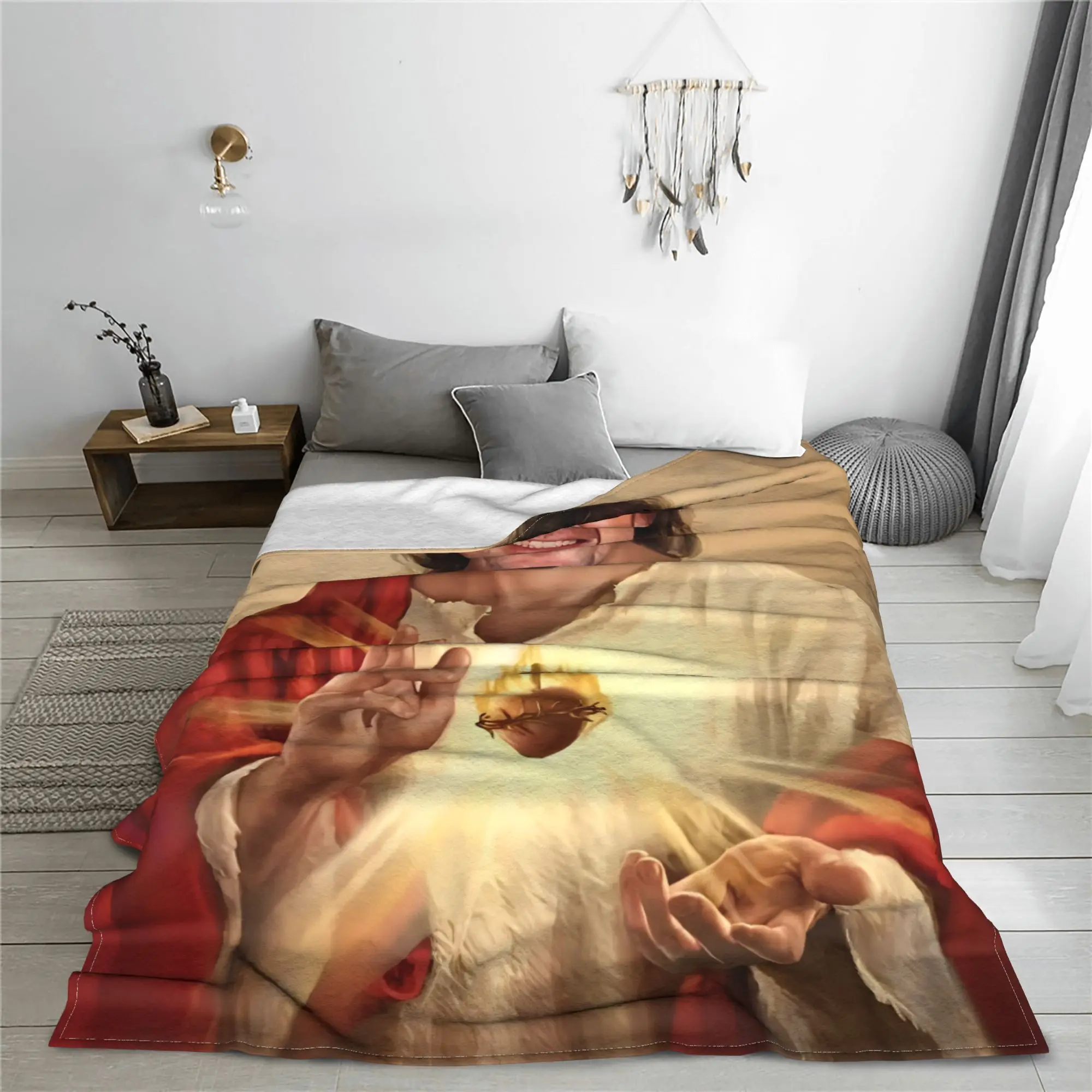 بطانية Fernandos Alonsos Saint ذات جودة عالية، بطانية رمي ناعمة، مفرش سرير جمالي للأطفال في الهواء الطلق #3