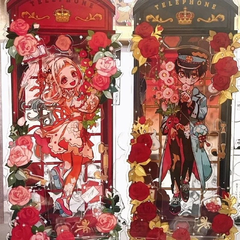 

Аниме Ханако-кун, телефонная будка, вывеска, акриловая подставка, фигурка Юги Амане, Ясиро, Нене, фигурка, настольные украшения