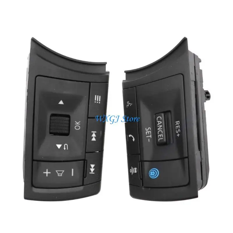 37JE Car Cruise Control Switches Multifunction Steering Wheel Button 255506RF6B for Select Model Car Accessories