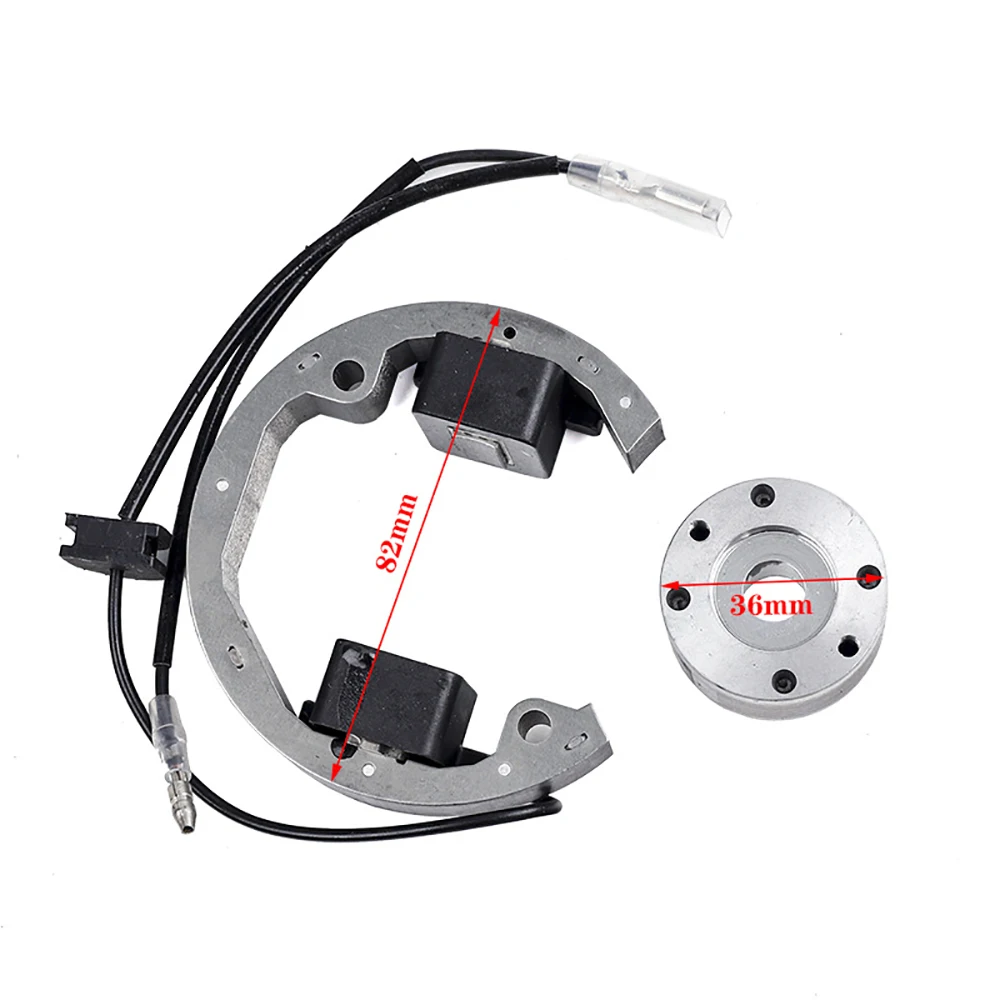 Motorcycle Ignition Coil for 50 SX 50cc Pro Stator Replacement Magnetic Flywheel Kit Ignition Accessories