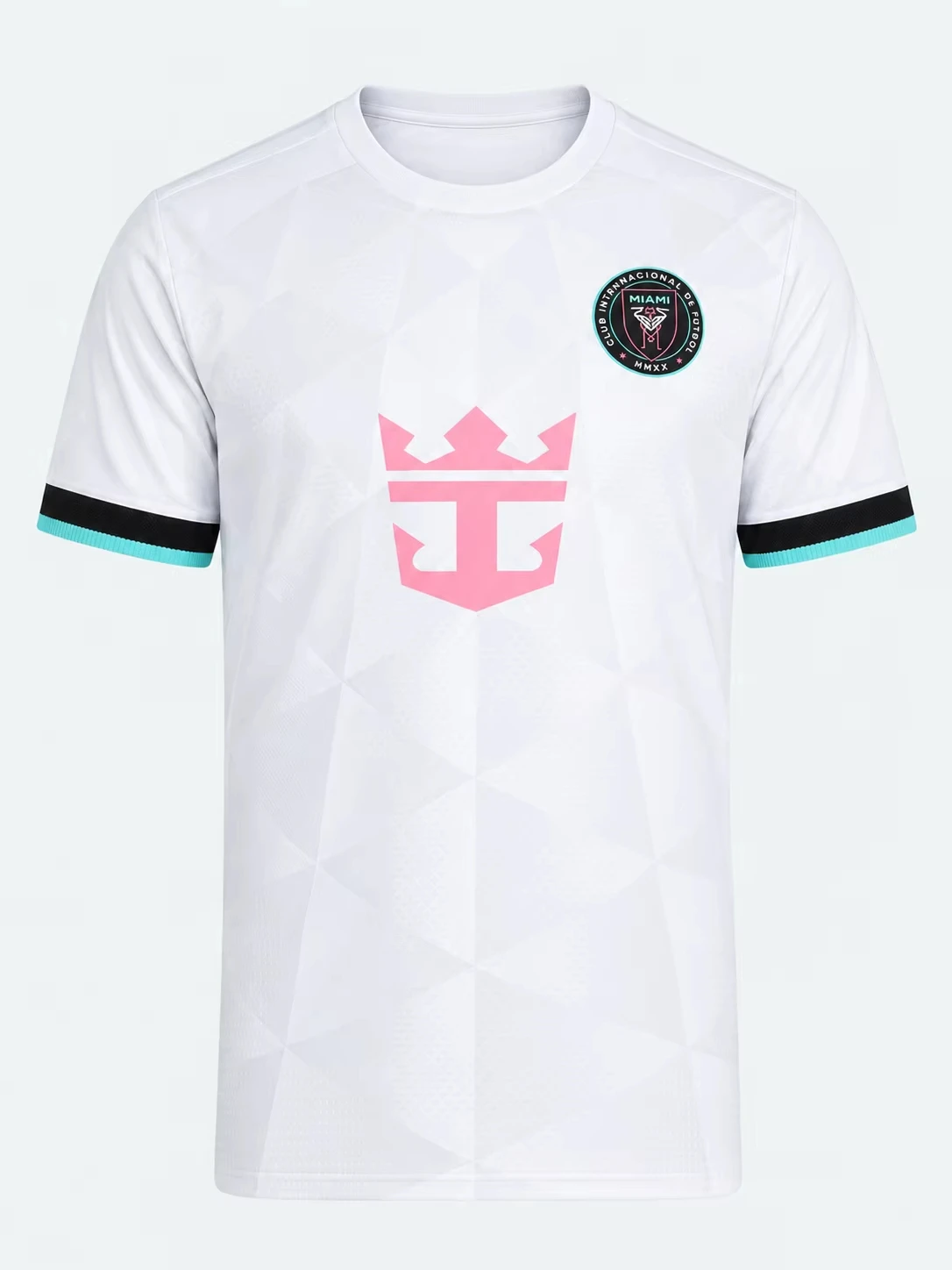 2026 new Best-Seller Trending Pink Vertical Stripe Soccer Jersey Short Sleeve T-Shirt, Sports Enthusiasts Daily Wear Item