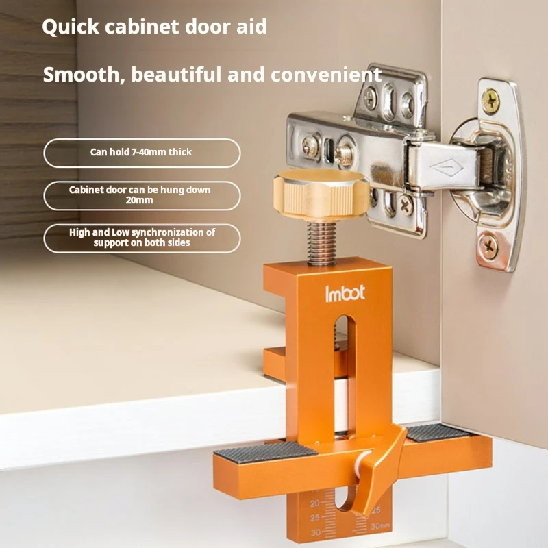 Cabinet Door Install Assistive tools woodworking fixed Multifunctional Cabinet Wardrobe Door Install Positioning Positioning