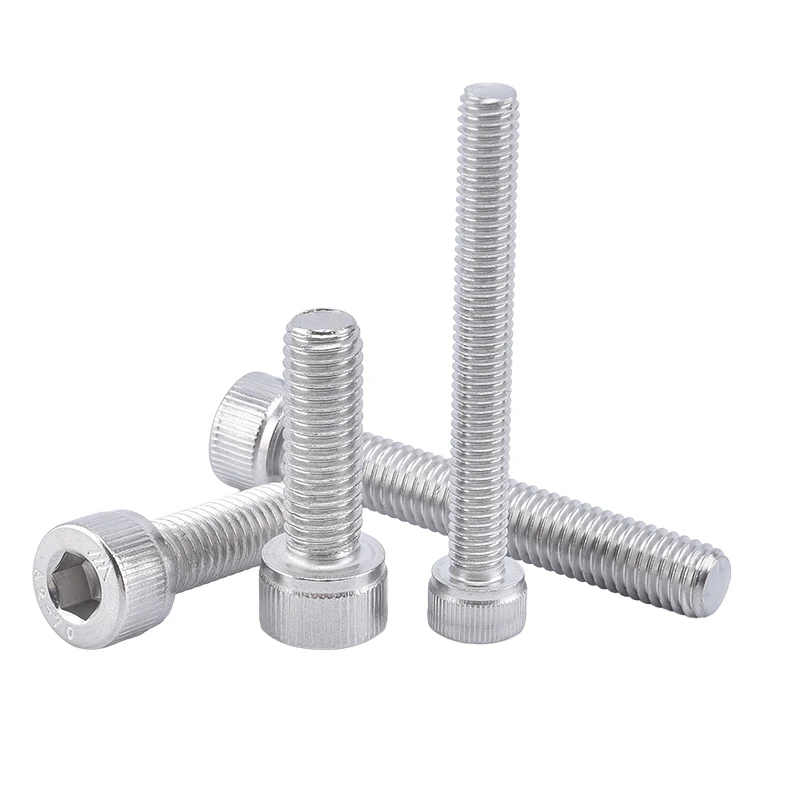 DIN912 A2-70 304 Stainless Steel Hex Socket Head Cap Screws M2 M2.5 M3 M4 M5 M6 M8 Up to M30 Fasteners image 4