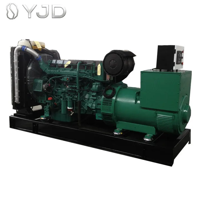 Hot Sale Automation 325kva/260KW Open Frame Silent Diesel Generator with ATS 50Hz Powered by Volv-o TAD843GE Engine