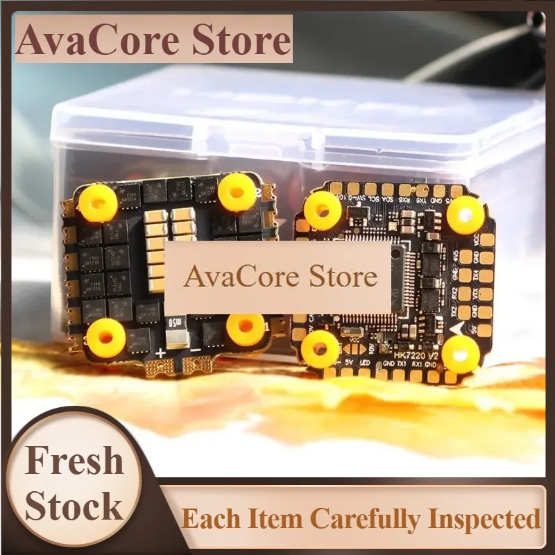 AvaCoreHAKRC F722 mini V2 Flight control 35A/40A 60A/65A ESC 2-6S Stack / 20x20MM Flytower Compatible O3 HD VTX For FPV Racing D