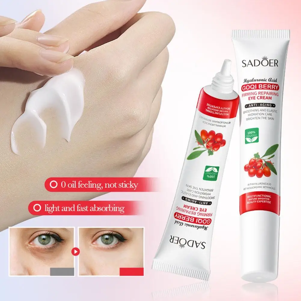 

SADOER Anti - Wrinkle Formula Deep Firming Repair Essence Moisturizing Beauty Eyes Skin Care Product Berry Eye Repair Cream