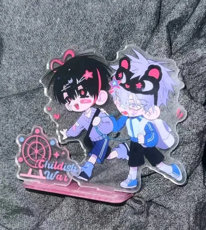 

Cute Figure Model Kawaii Toy Doll Anime Games Q-version Peripheral Desktop Ornaments Collection Gifts