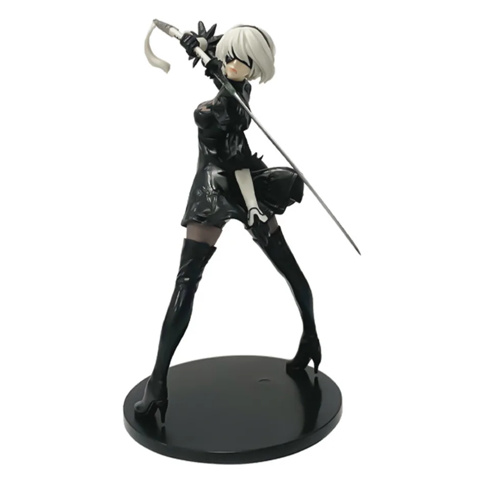 Figura de Yorha NieR Automata 2B No.2 Tpye B, figuras de Anime de lujo de 18cm, modelo de Pvc, colección de figuras de acción, decoración, juguetes, regalos