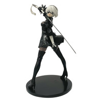 Yorha Figure NieR Automata 2B No.2 Tpye B Anime Figures Deluxe 18cm Pvc Model Action Figurine Collection Decoration Toys Gifts