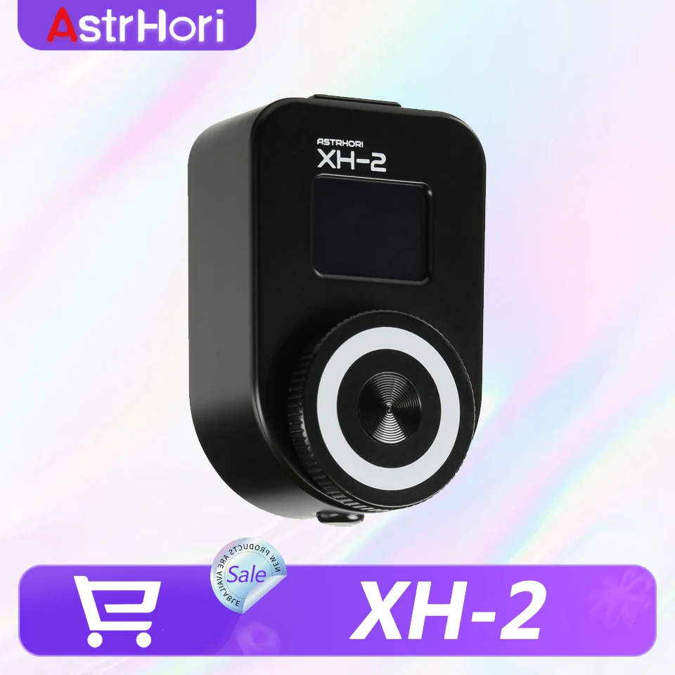 

AstrHori XH-2 Camera Light Meter with Cold Shoe Mount Receive Real-Time Exposure Parameters for Photograph Accessories