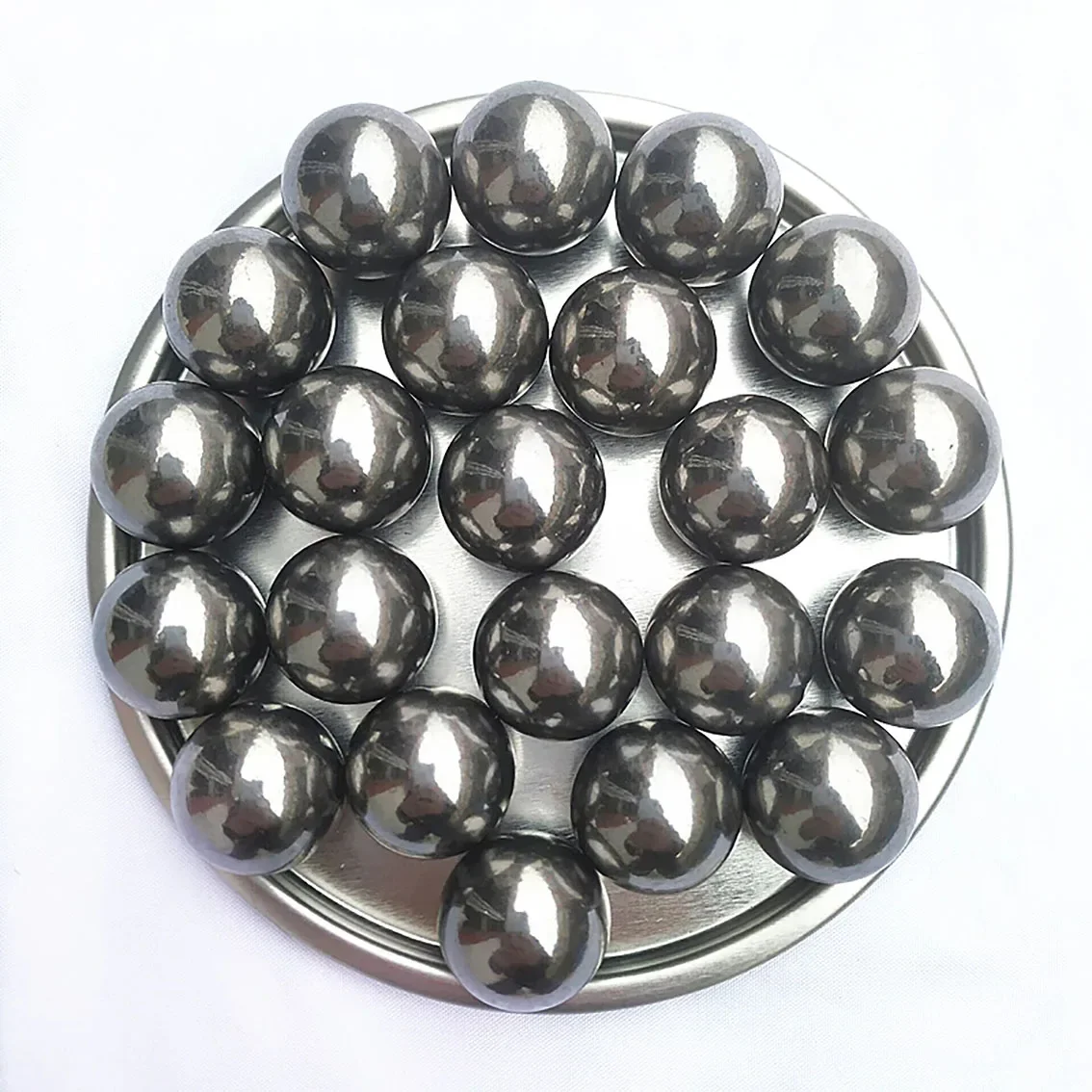 1Pcs No quenching Solid Q235 Iron Ball Dia 30/32/35/38/40/42/45/50/60/70mm High Quality Smooth Iron Beads