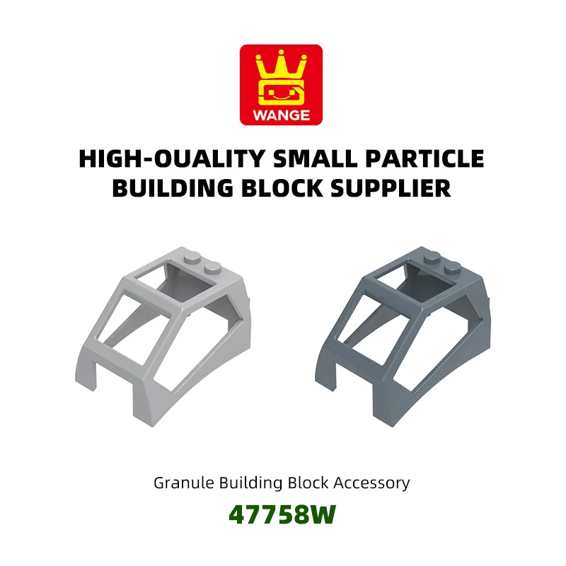 

WANGE 25Pcs/Lot 47758 WZ-10 cabin Block Moc Color Accessories Compatible with Brick Children's educational Toy Assembly Gift Box