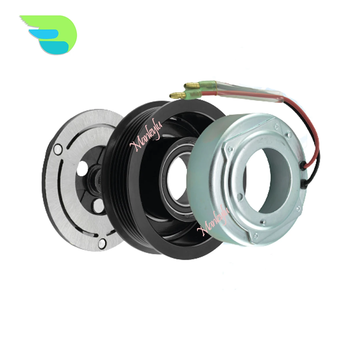 AC Compressor Clutch Pulley QS90 For CHEVROLET AVEO T300 1.2 1.4 TRAX TRACK OPEL Mokka Adam 95059818 AKT011H403G AKT200A4408A