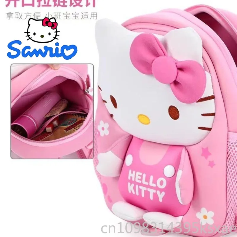Hello Kitty Luxury Backpack for Girls Children Handbag Purse Style Lightweight Anti Lost Kindergarten School Bag