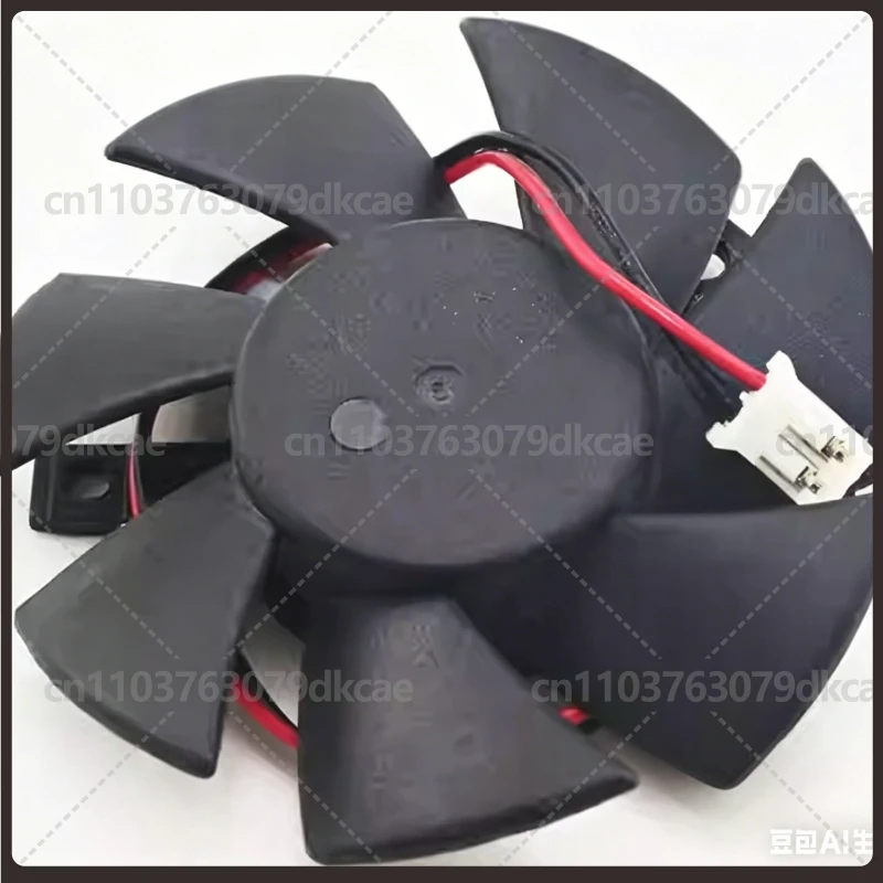 Fan for MSI N210 N220GT graphics card cooling fan XY-D05010S diameter 4.5CM 2.5Pin plug  2 Lines