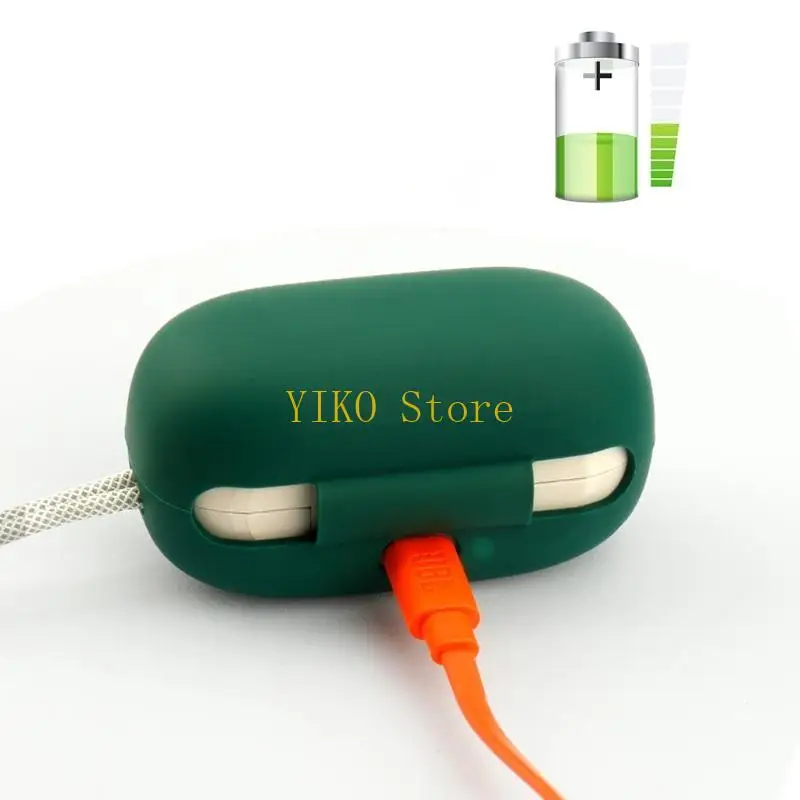 K32C Fit for REFLECT MINI NC Earphone Silica Protector Cover Shockproof Protector Sleeve Housing Wear Resistant