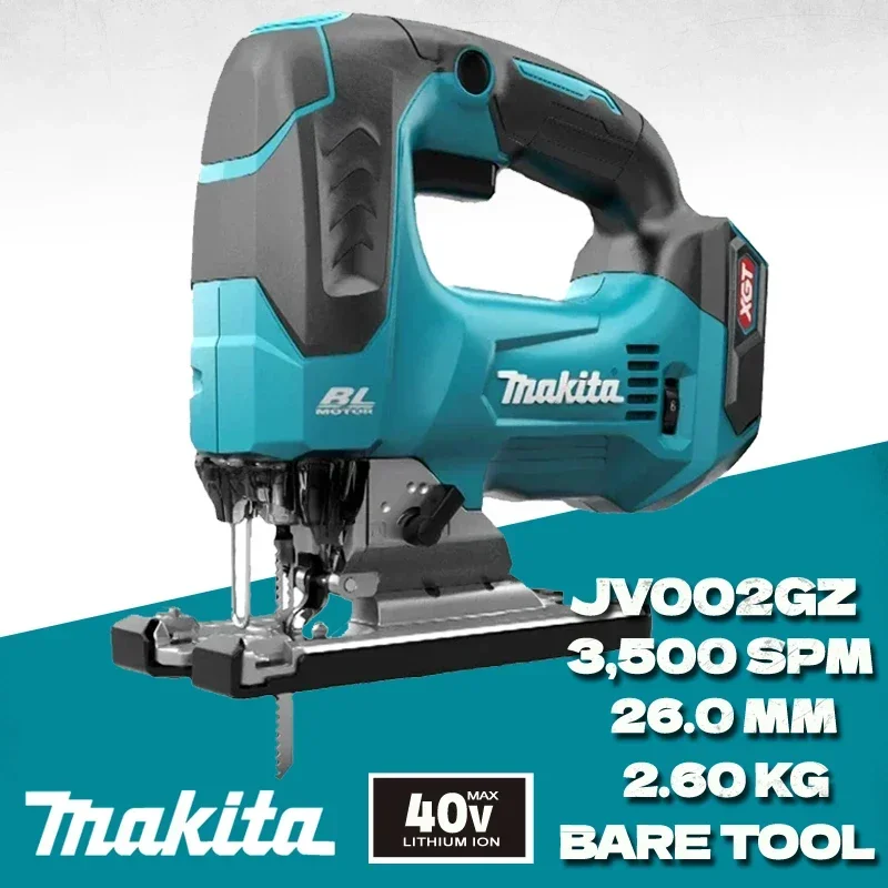 MAKITA JV002GZ 40V MAX Brushless Jig Saw Scroll Saw Variable Speed Scroll Jigsaw Multi-Function Power Tool For Makita JV002