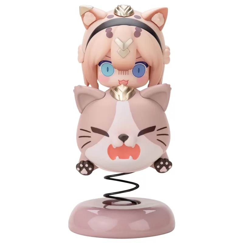 

Stock Original Genuine APEX Happy Shake Honkai Impact 3 Pardofelis Q Version Game Character Model Animation Character Action Toy