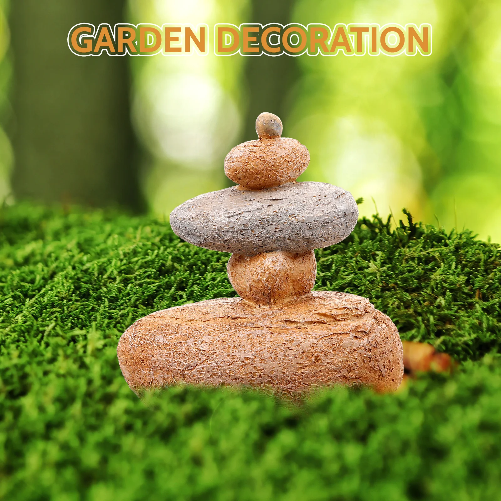 Садовая смола, каменный ящик для хранения ключей, уличный скрытый держатель для ключей, устойчивый к атмосферным воздействиям, прочный декоративный ящик для хранения в саду