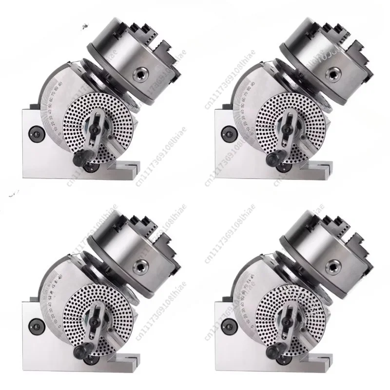 BS-0 Universal Precision Tailstock 100MM 3-Jaw Lathe Chuck Dividing Plates CNC Milling Head Tail Stock