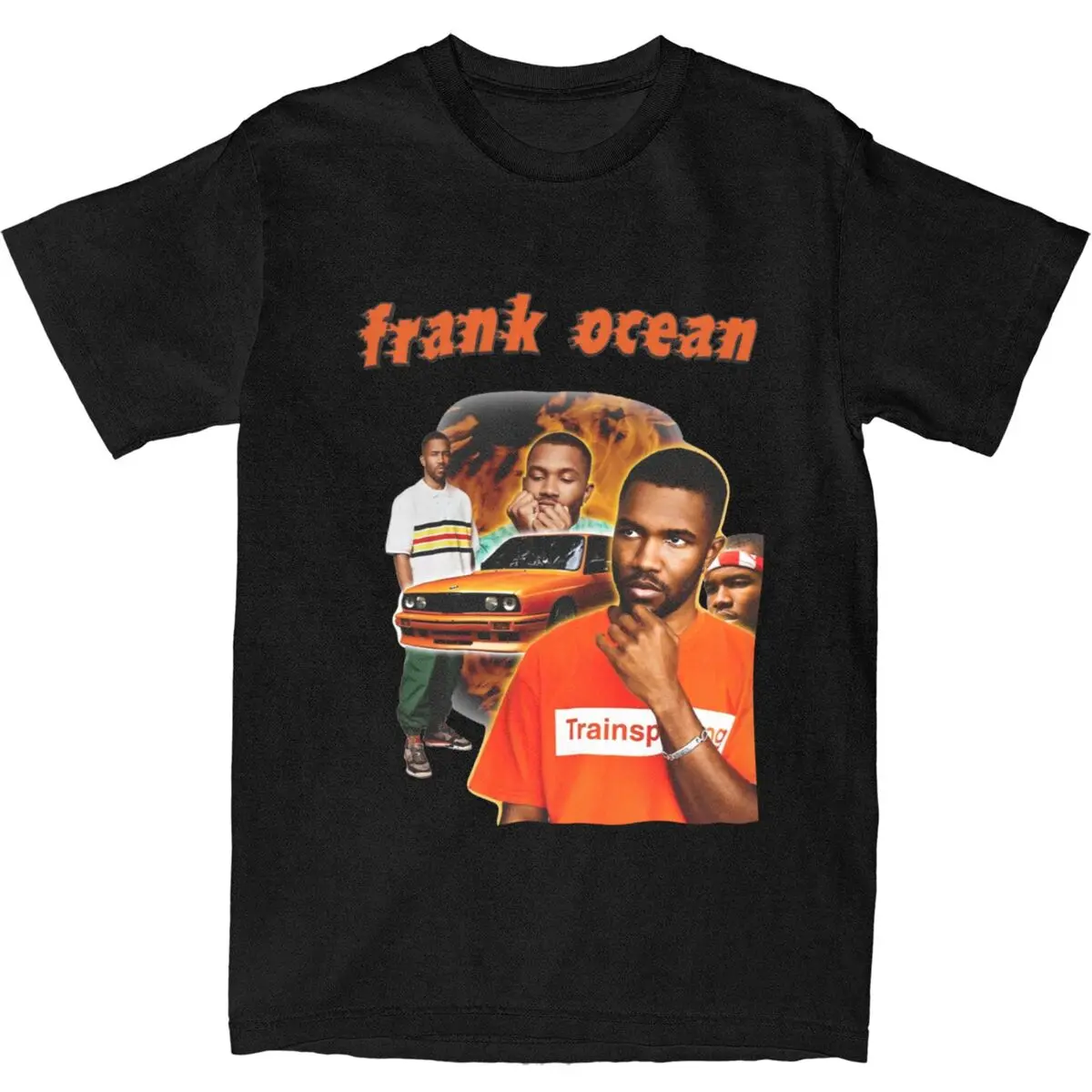 Haikyuu T-Shirt Franks Oceans Cotton T Shirts Channel Orange Popular Tee Shirt Men Summer Y2K Funny Design Short Sleeve Top Tees