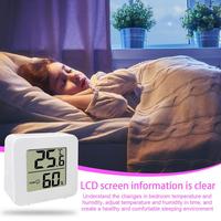 LCD Digital Thermometer Hygrometer Indoor Room Electronic Temperature Humidity Meter Sensor Gauge Weather Station For Home