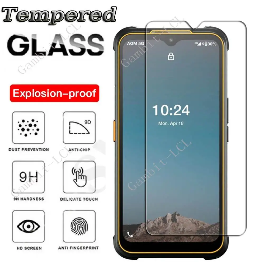 Tempered Glass For AGM G2 Guardian (G2 GT) Note N1 (Z1) Glory G1S H5 Pro SE H3 A10 X5 H2 AGMG2 Screen Protector Cover Film