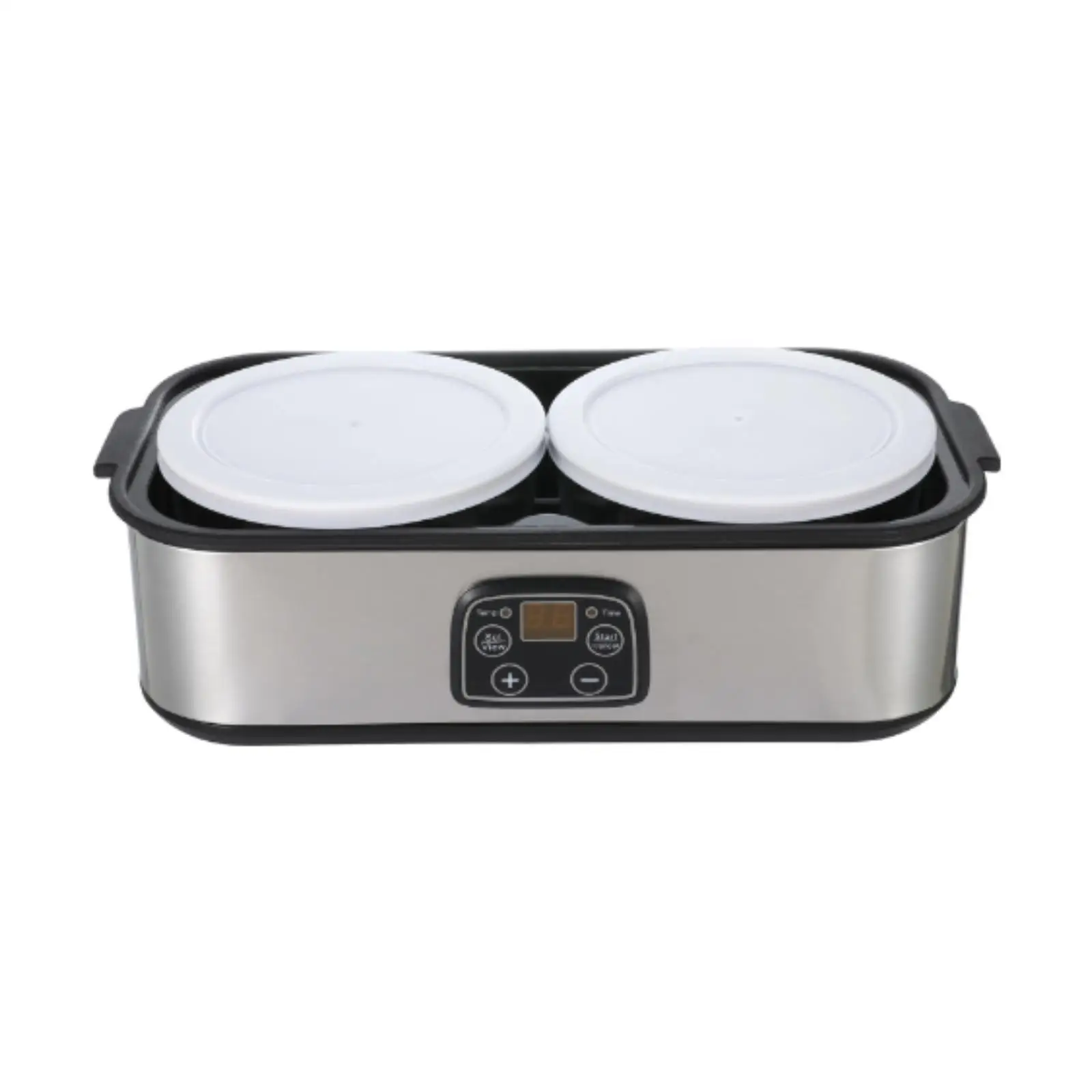 Probiotic Yogurt Maker Homemade Yogurt Temperature Control Practical Adjustable Time with 2 Glass Cups for Bakery Shop Party