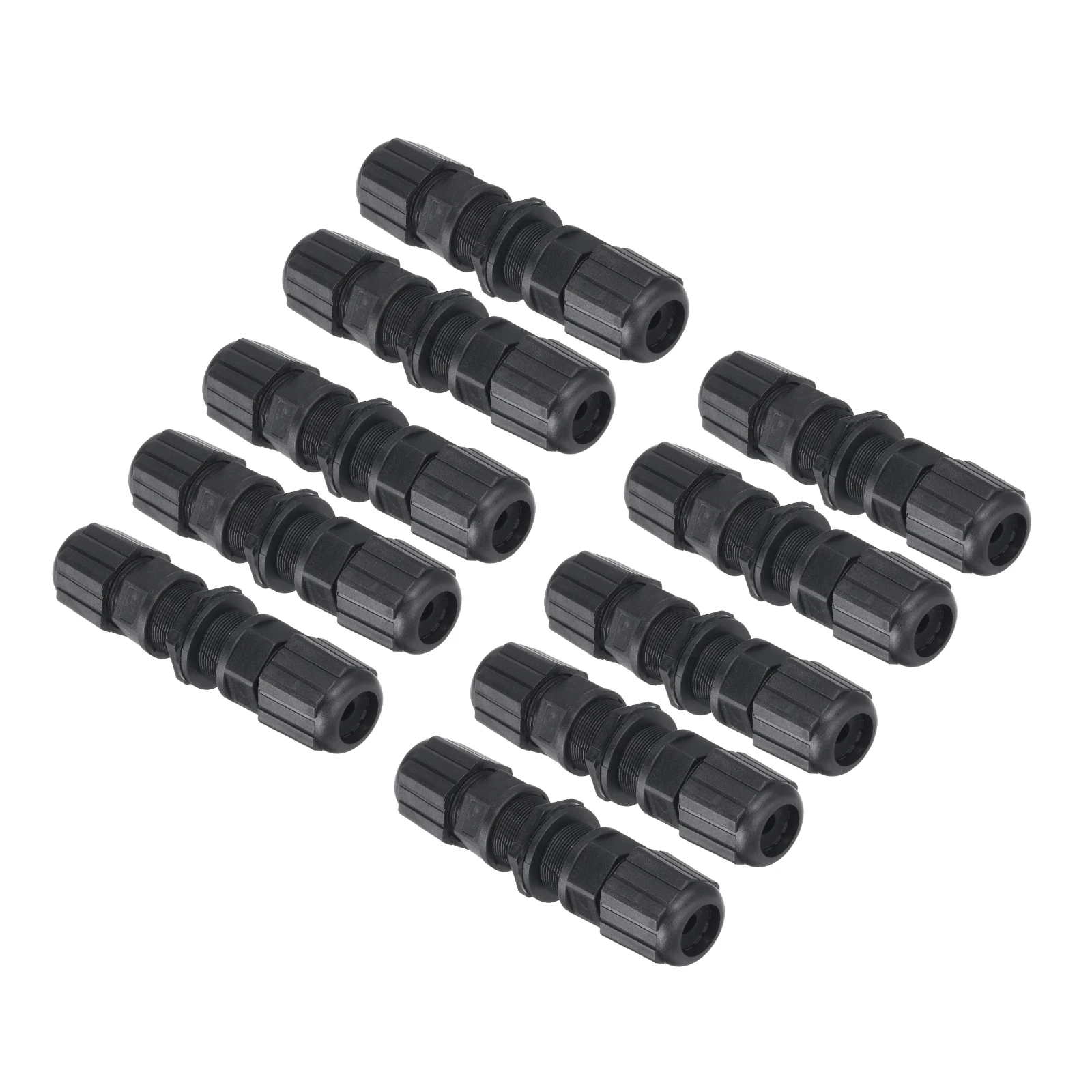 

2/5/10Pcs RJ45 Coupler IP67 Waterproof Dual Head Shielded Female to Female Ethernet Outdoor LAN Cable Connector for Cat5e/Cat5