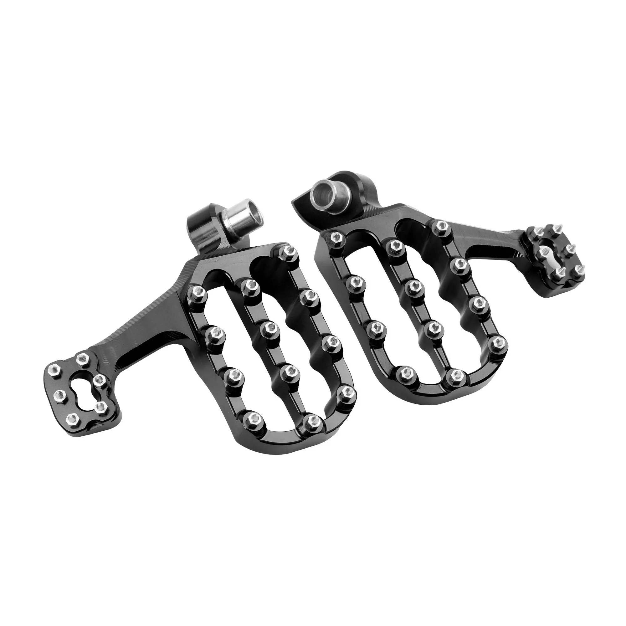 AliExpress PowerMotor Motorcycle Universal Foot Rests Pegs CNC Footpeg Pedals  Off-Road FootRest Motorbike Dirt Pit Bike For Suzuki Yamaha Honda KTM