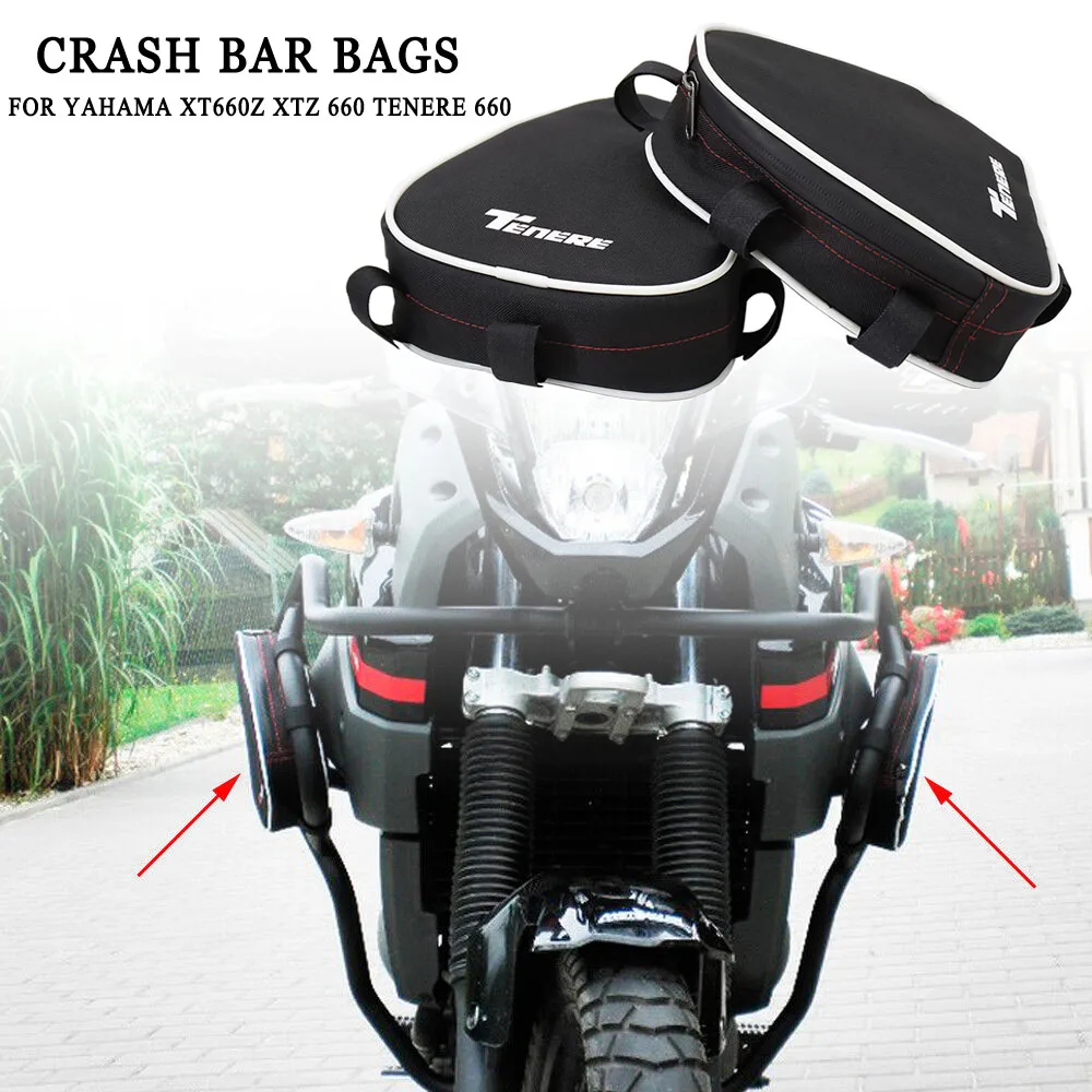 

New Motorcycle Frame Crash Bars Waterproof Bag Repair Tool Placement Bag For Yamaha Tenere 660 XT660Z XTZ 660