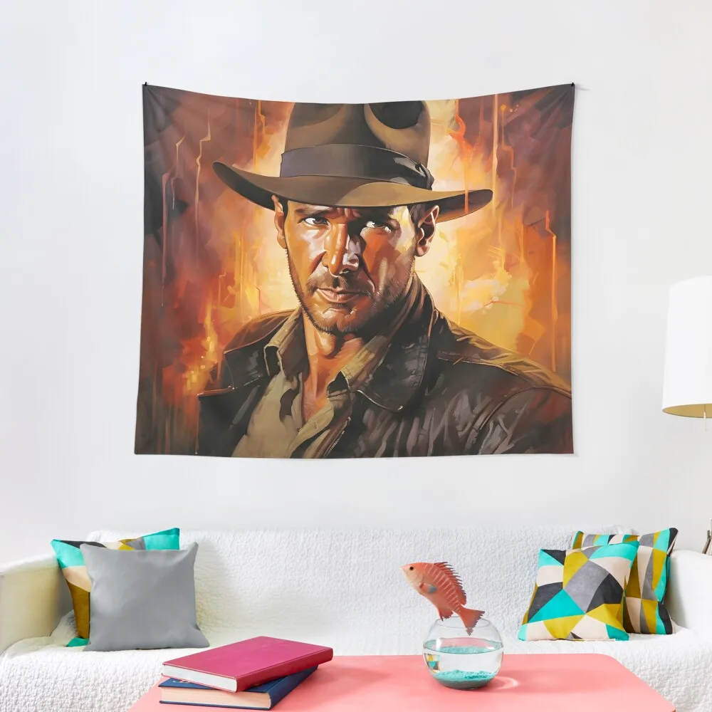 

Indiana Jones Artwork Tapestry House Decorations Bedrooms Decorations Room Decore Aesthetic Tapestry