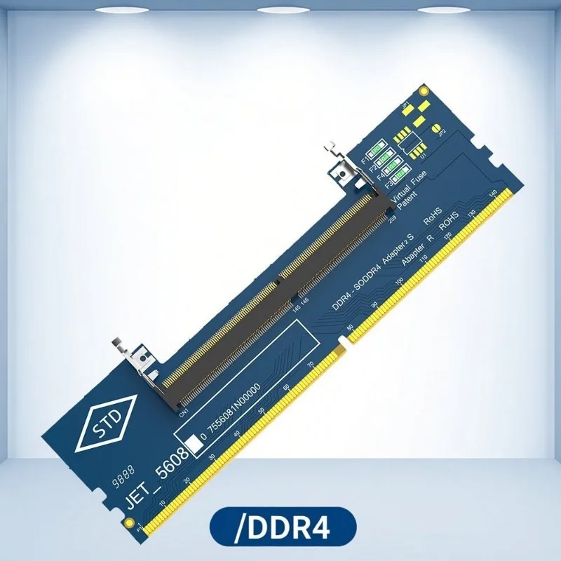 SO‑DDR4 to Desktop Memory Adapter, External Test Card for Laptop DDR4 RAM Compatibility Inspection