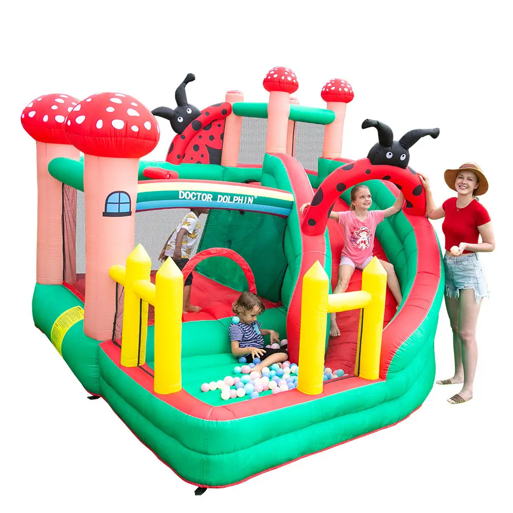 Children's Dolphin Jumping Castle Inflatable Castle Bounce House Inflatable Trampoline Manufacturer