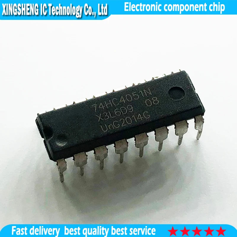 10pcs SN74HC4051N 74HC4051N 74HC4051