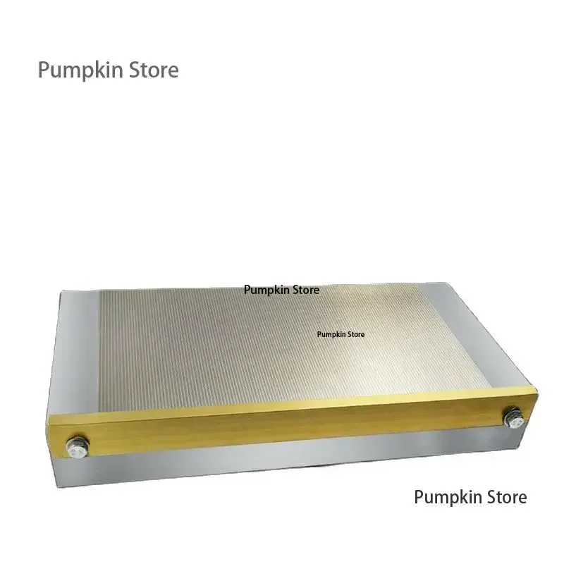 

150*400mmUltrapowerful Grinder Sucker Cnc Permanent Magnetic Detail Disk Flat Plate Dense Brass Magnetic Table Engraving Machine