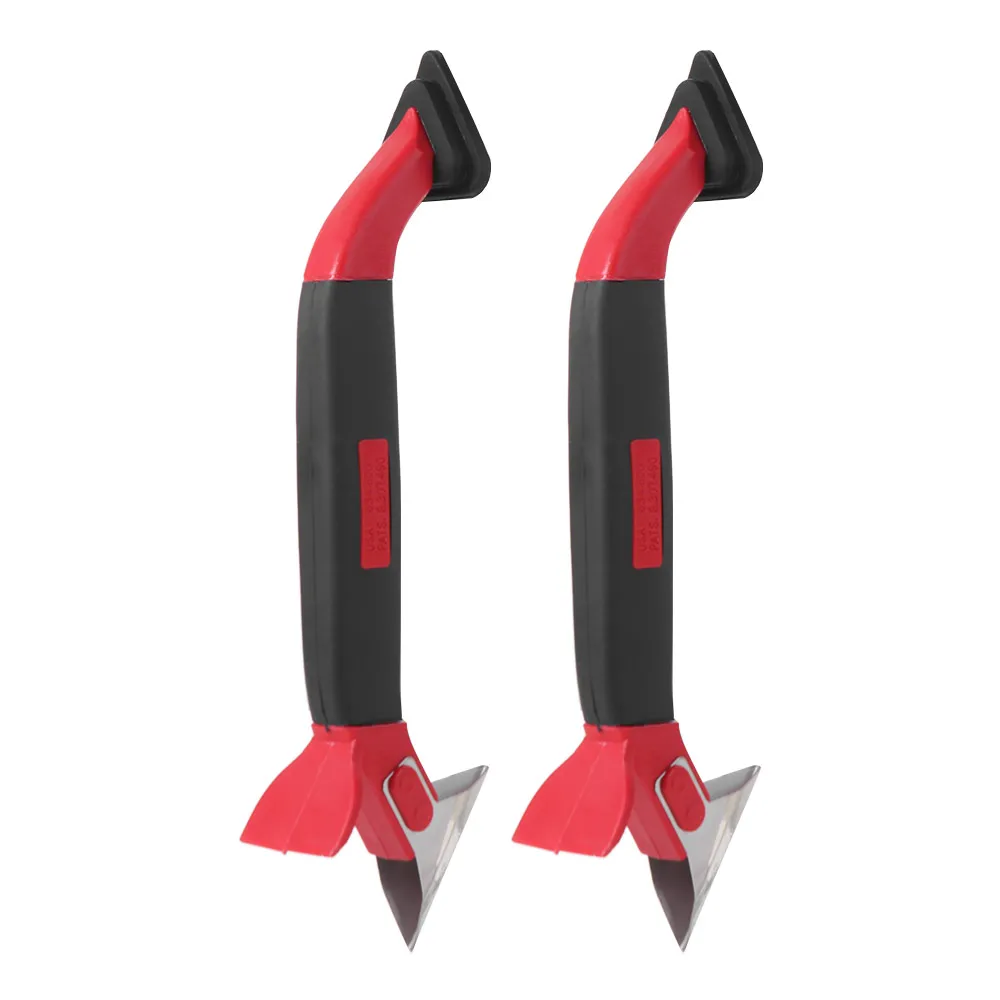 

Gap Filling 3-in-1 Caulk Tool Ergonomics Grip Easy To Use Cement Jointing Shovel Durable Stainless Steel Spureboard Window