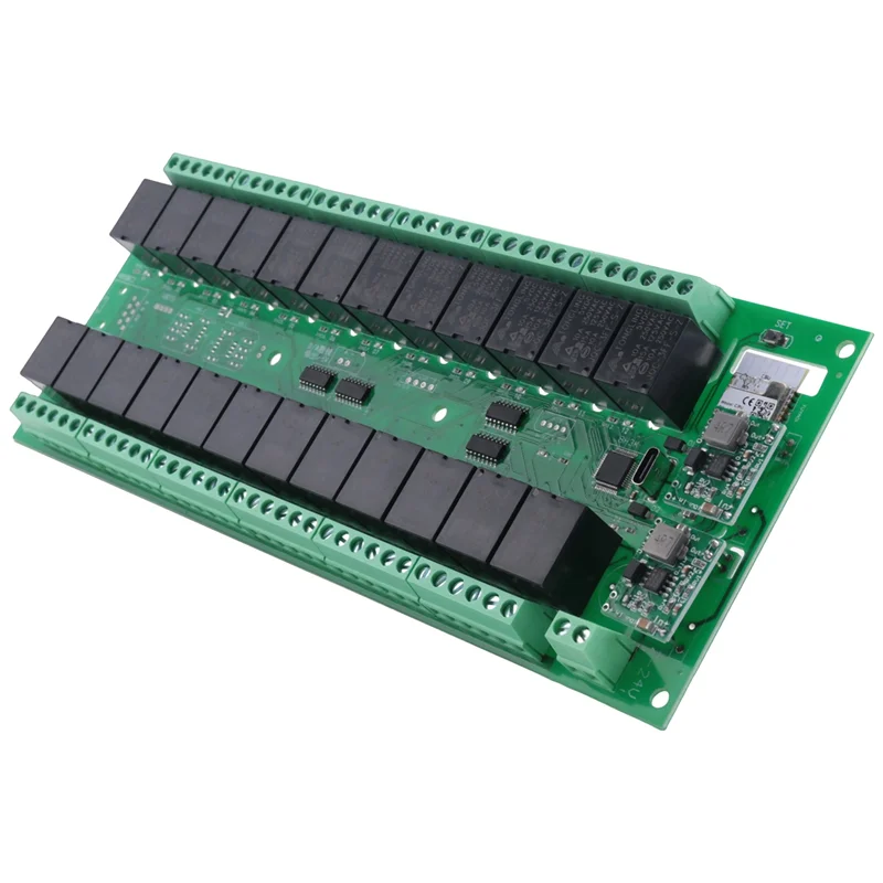 Módulo de interruptor de relé inalámbrico Wifi inteligente Tuya de 24 canales, aplicación de Control remoto RF, módulo de interruptor Tuya, módulo de Control remoto inteligente