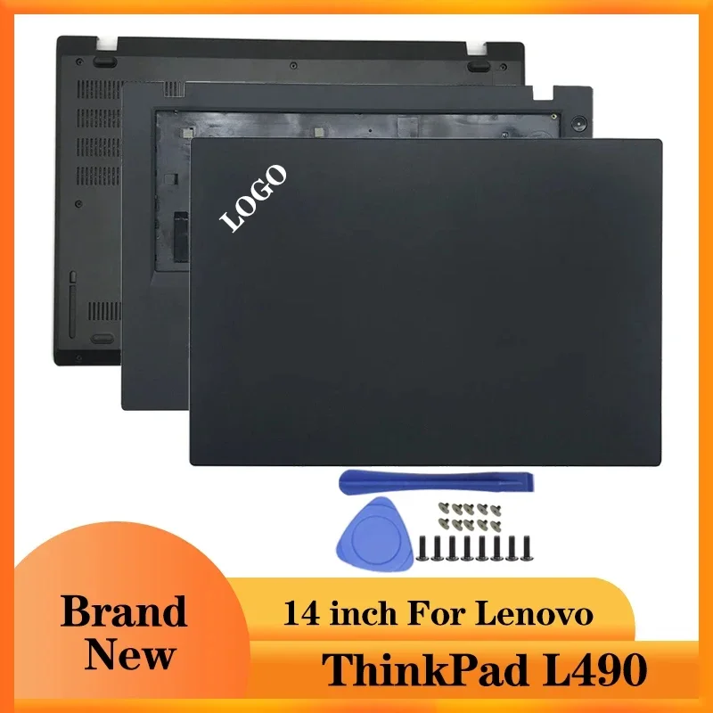 

Новинка для ноутбука Lenovo ThinkPad L490 задняя крышка/Упор для рук/Нижняя крышка черного цвета