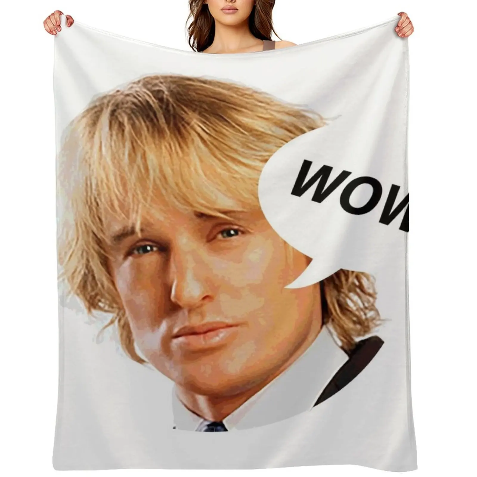 

WOWen Wilson 3 Throw Blanket Giant Sofa Tourist valentine gift ideas cosplay anime Blankets