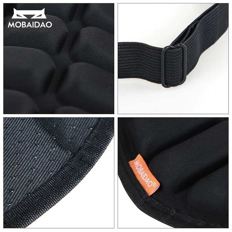 Universal Motorcycle Seat Cushion Pad Breathable 3D Honeycomb Shock Absorbing E-bike Scooter Saddle Cover Pressure Relief - view 4