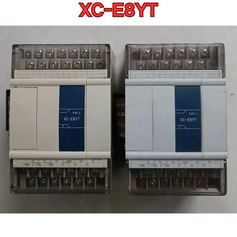 Second-hand PLC module XC-E8YT function test is normal