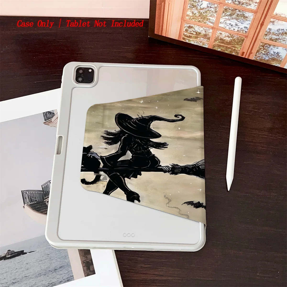 حافظة iPad بنمط فني فريد من نوعه - غطاء متين مقاوم للصدمات لهاتف Apple Pro/Air/Mini